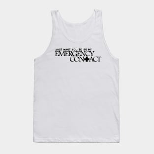 Emergency Contact Tank Top